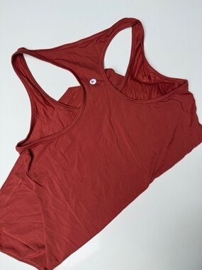 90 Degree By Reflex Rust Racerback Tank Top